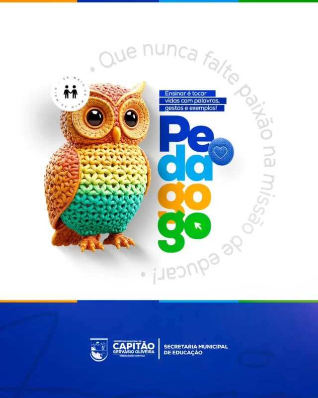 Dia do Pedagogo - 20 de maio

Hoje celebramos aqueles que transformam o mundo através da educação. Parabéns a todos os pedagogos que, com dedicação e amor, plantam sementes de conhecimento todos os dias!